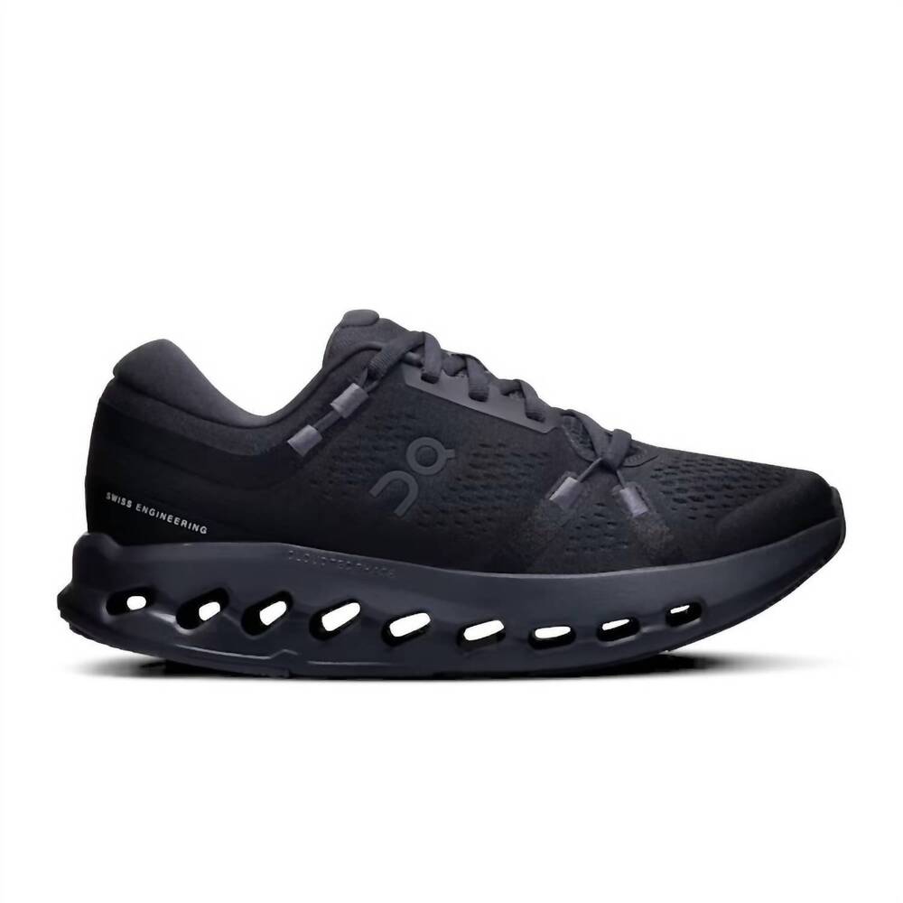 NEW ON women's cloudsurfer 2 running shoes in black | black